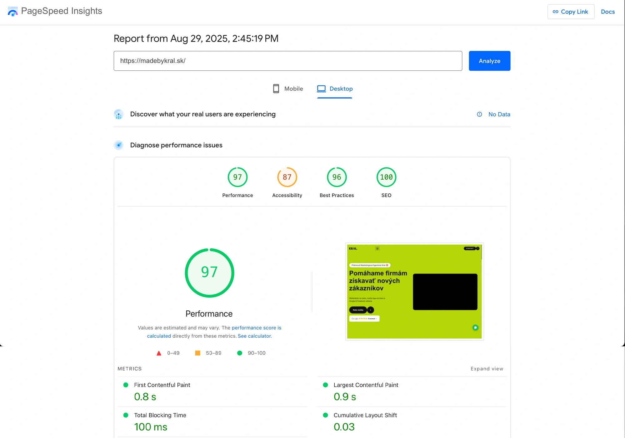 SEO audit ako zrýchliť web